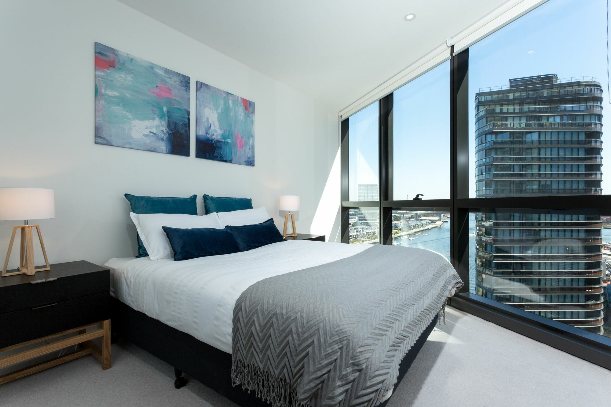 Wyndel Apartments - Riverside On Collins Melbourne Exteriör bild